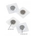 Magnetic Snap Set, Invisible, Sew-In - 14MM (⅝") - Nickel, Set of Two 